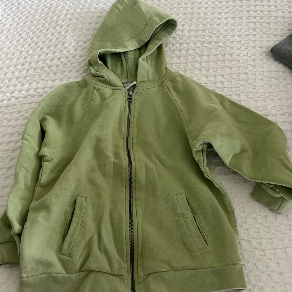 Talbots Kids Green Full Zip Up